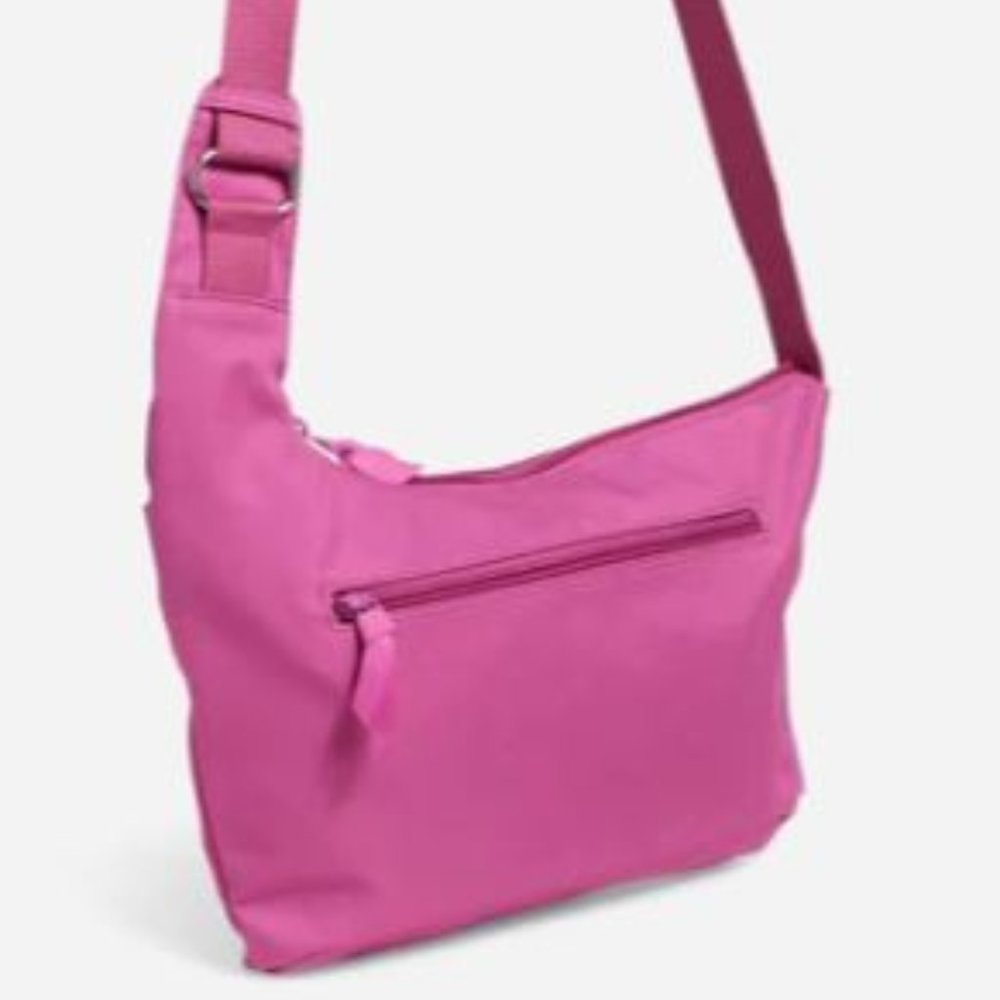 Vera Bradley Crossbody Sling Recycled Cotton IN Rich Orchid pink NWT